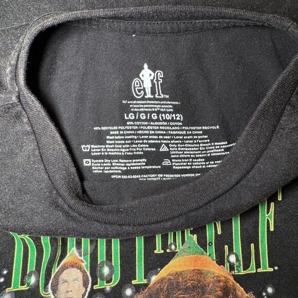 ELF Kids Long Sleeve Tee with Buddy Design - Picture 4 of 6